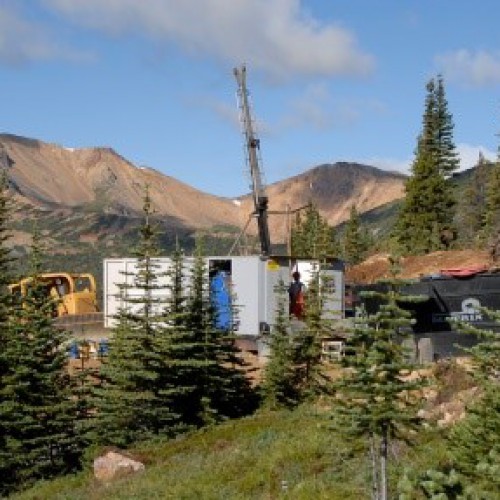 Drilling on White Pass Zone, 2013